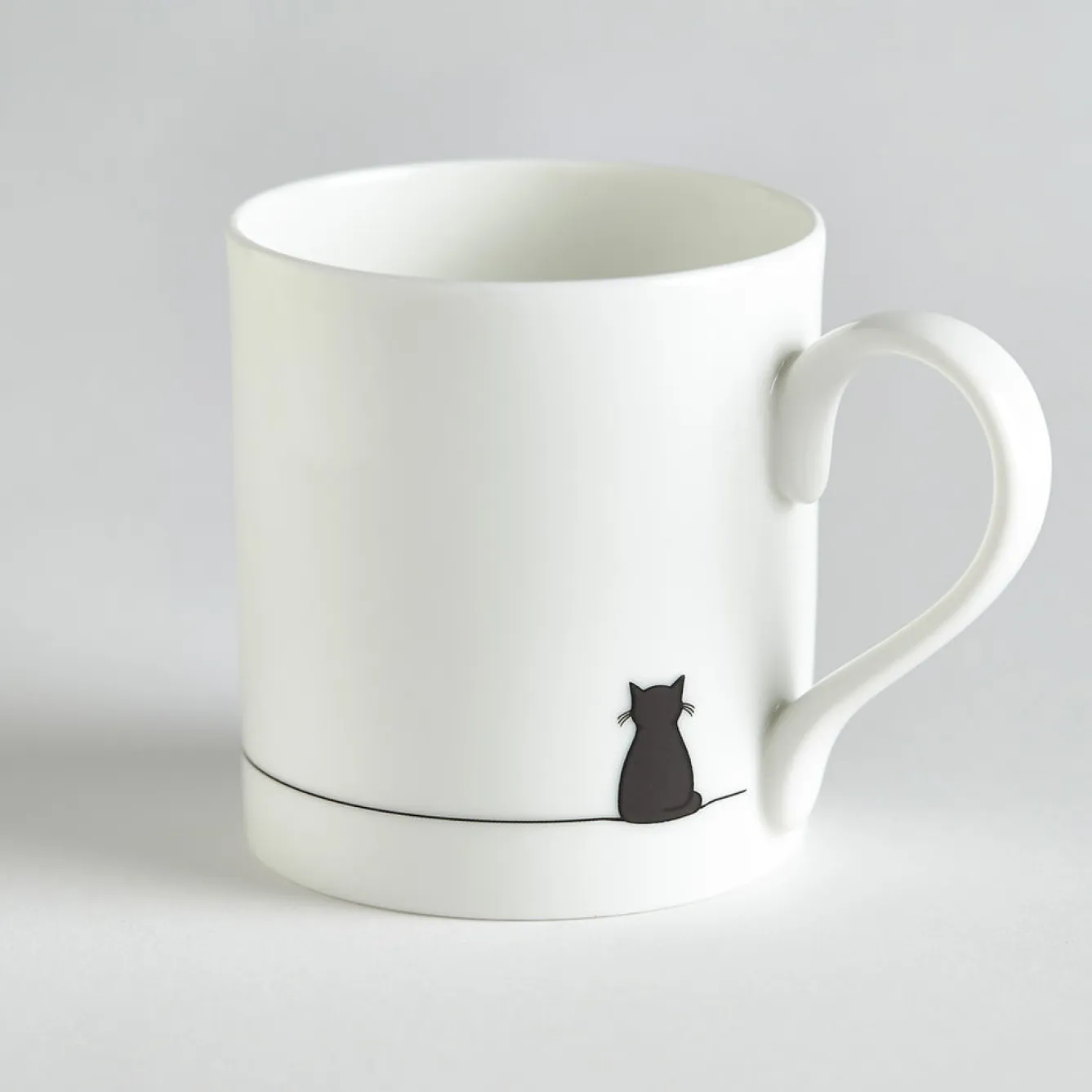 Jin Designs Sitting Cat Mug- Tea|Pets