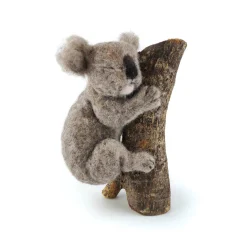 The Crafty Kit Co. Sleepy Koala Needle Felting Craft Kit- Crafts|Children