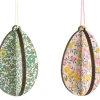 Artcuts Small 3D Wooden Egg Decoration- Easter