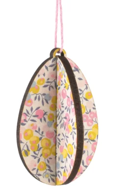 Artcuts Small 3D Wooden Egg Decoration- Easter