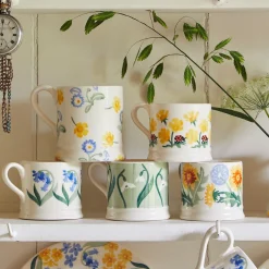 Emma Bridgewater Snowdrops in the Woods Small Mug- Flowers & Garden