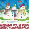 Emma Ball Snowmen Merry Christmas Pack of 6 Christmas Cards- Christmas Cards|Christmas