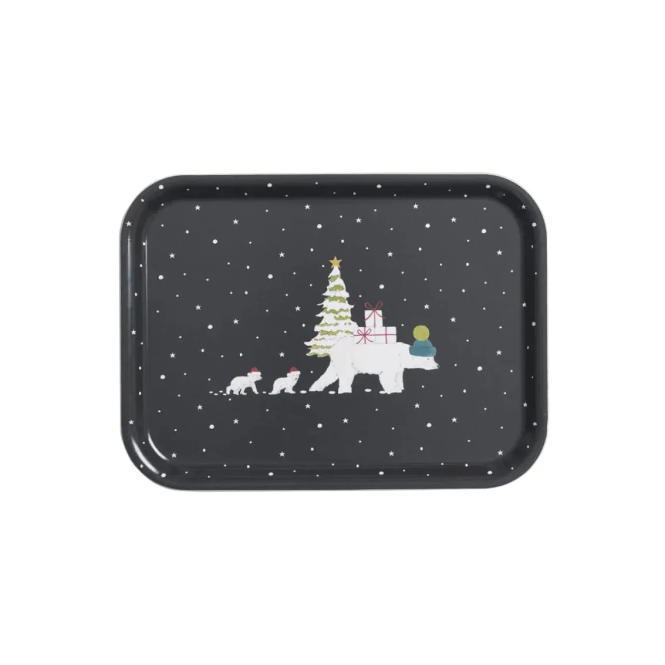 Sophie Allport Snow Season Small Tray- Christmas|Tea