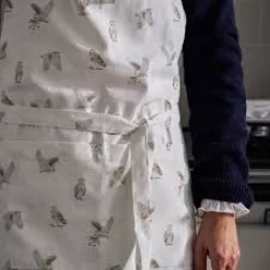 Sophie Allport Snowy Owls Adult Apron- Aprons