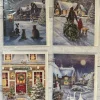 Alison Gardiner Snowy Village Advent Calendar Card- Christmas|Advent