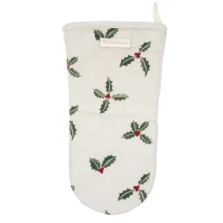 Sophie Allport Holly & Berry Oven Mitt- Christmas|Oven Gloves/Mitts