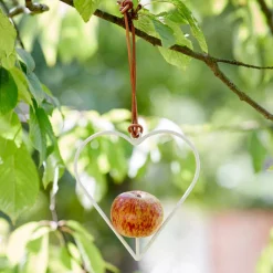 Burgon & Ball Sophie Conran Apple Bird Feeder-- Heart Shape- Gardening