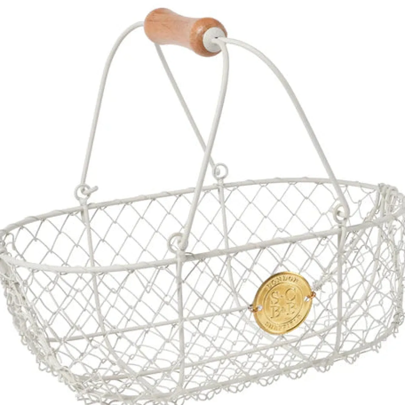Burgon & Ball Sophie Conran Harvesting Basket - Buttermilk- Gardening