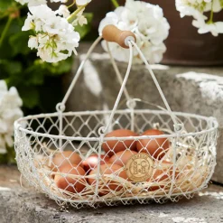 Burgon & Ball Sophie Conran Harvesting Basket - Buttermilk- Gardening