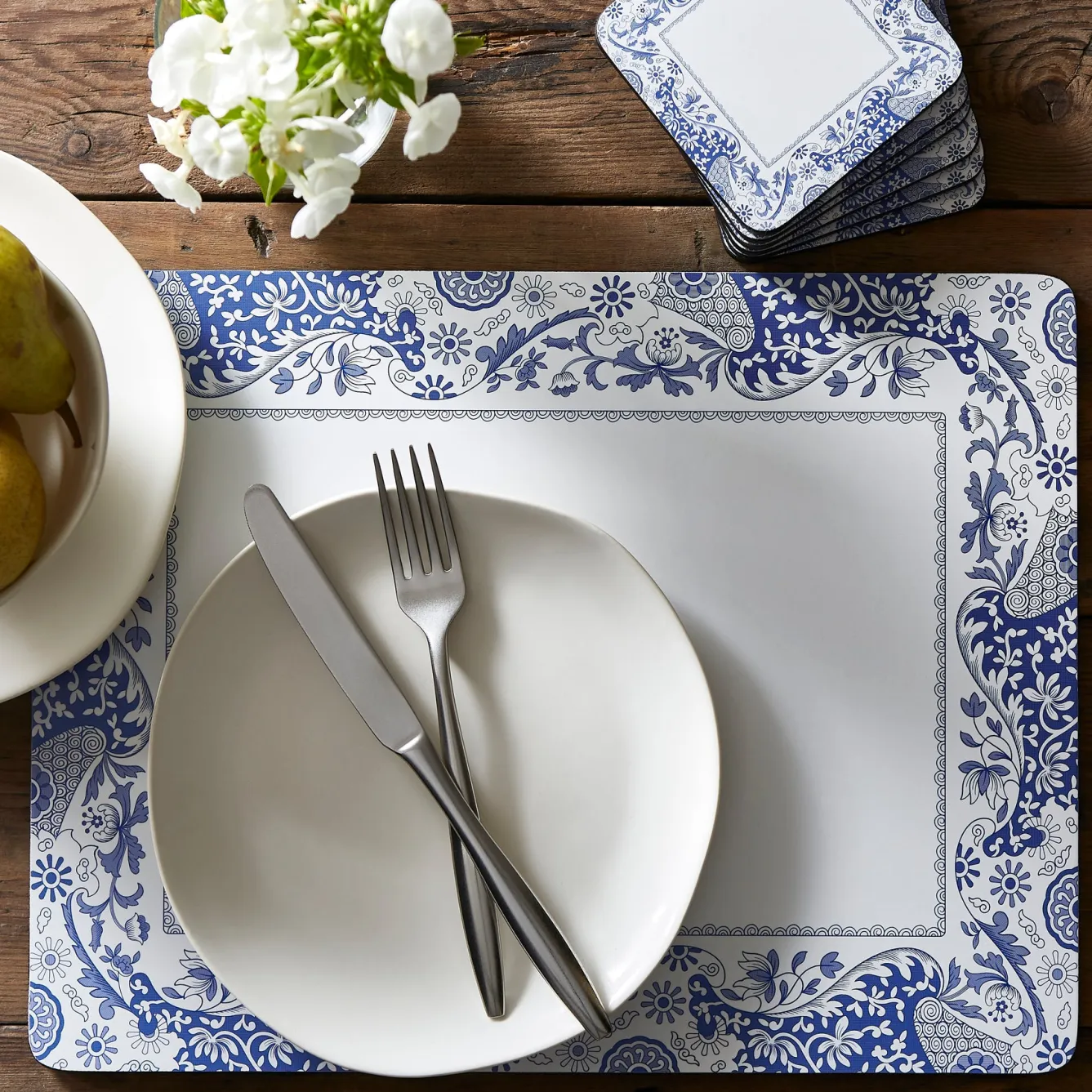 Spode Brocato Placemats - Set of 4- Placemats