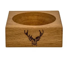 Selbrae Stag Prince Oak Wine Bottle Coaster- Father's Day|Tea