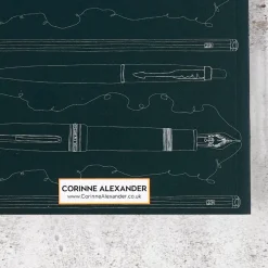 Corinne Alexander Stationery Notebook by- Stationery