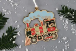 Nancy & Betty Steam Train Tree Decoration- Christmas
