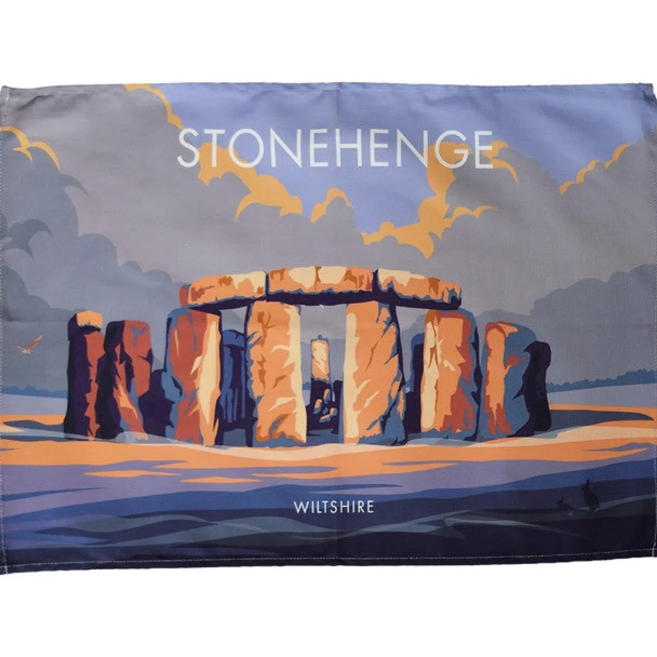 Town Towels Stonehenge Tea Towel- Tea|Tea Towels