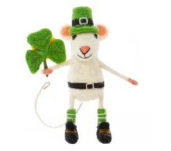 Sew Heart Felt St. Patrick's Day Felt Mouse- Children