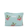 Sophie Allport Strawberries Blue Makeup Bag- Bags