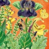 Madame Treacle Suki's Garden  Glitter Greetings Card- Greeting Cards