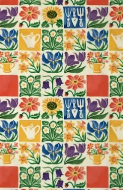 Emma Bridgewater Summer Flowers Tea Towel- Tea|Tea Towels