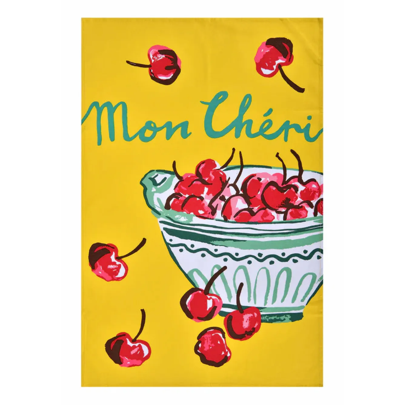 Ulster Weavers Summer Fruits- Cheri Cotton Tea Towel- Tea|Tea Towels