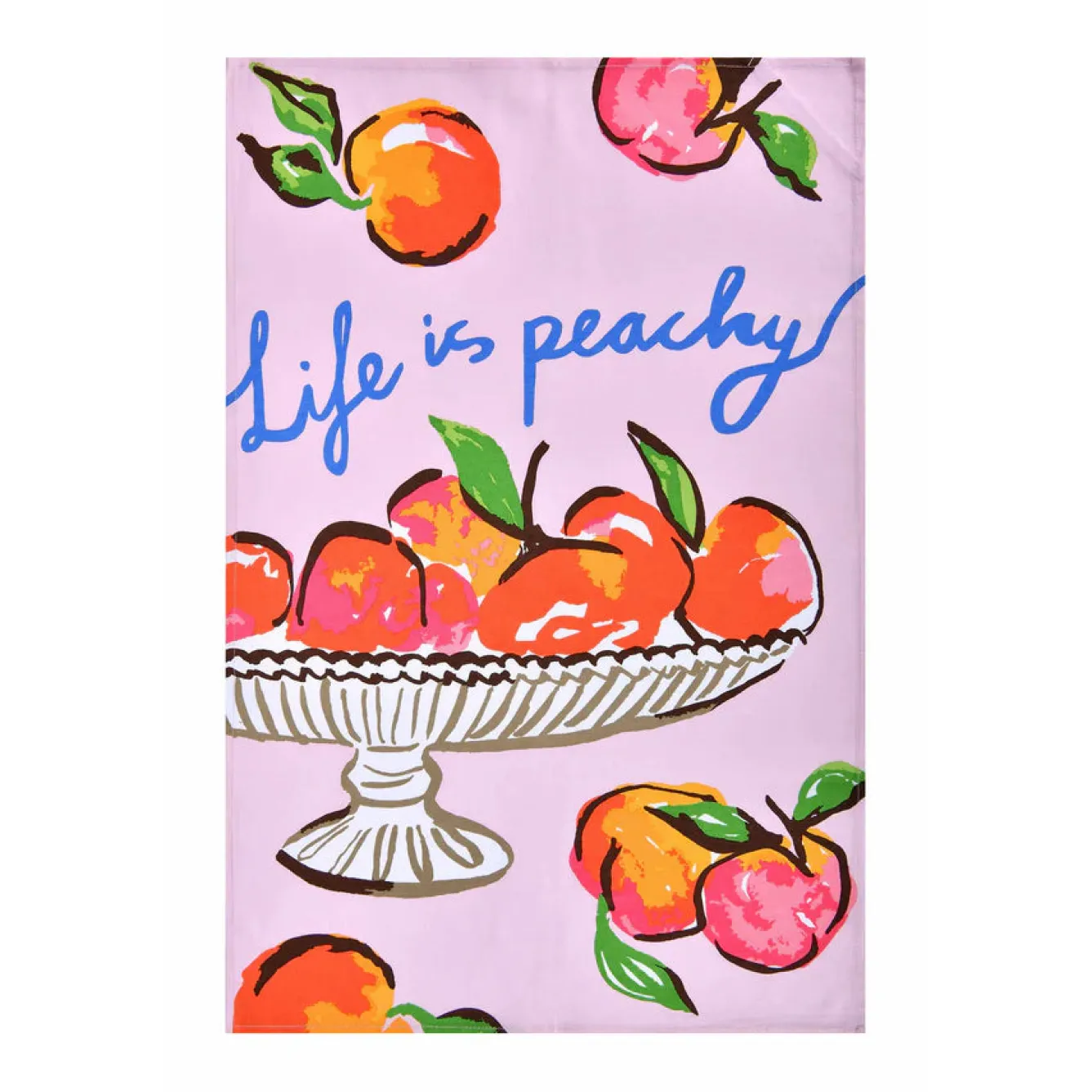 Ulster Weavers Summer Fruits- Peach Cotton Tea Towel- Tea|Tea Towels