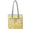 Earth Squared Bags Sunburst  Oil Cloth  Backpack Tote Bag- Bags