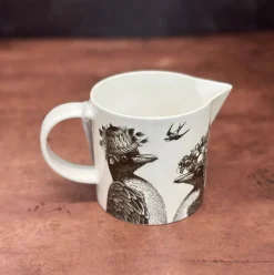 Repeat Repeat Sunday Best Penguins Bone China Jug- White- Jugs|Animals