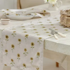 Sophie Allport Sunflower Linen Table Runner- Table Runners