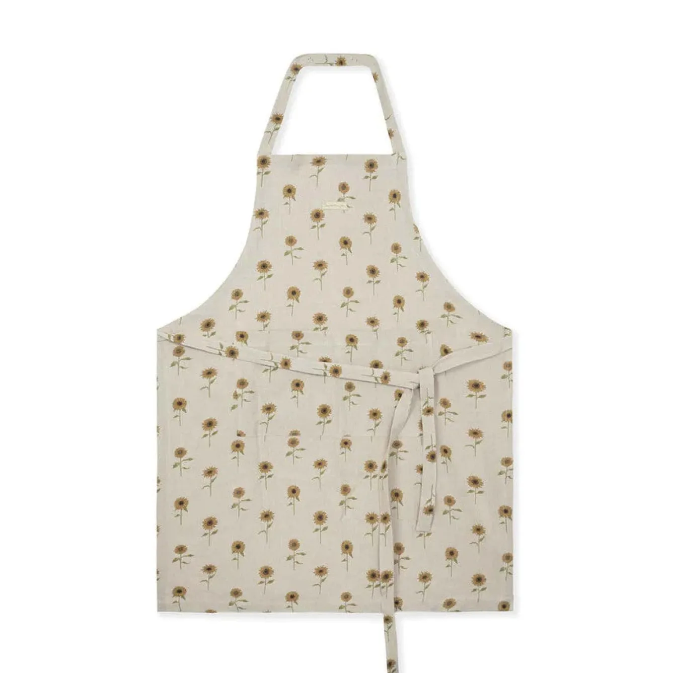Sophie Allport Sunflowers Linen Adult Apron- Tea|Aprons