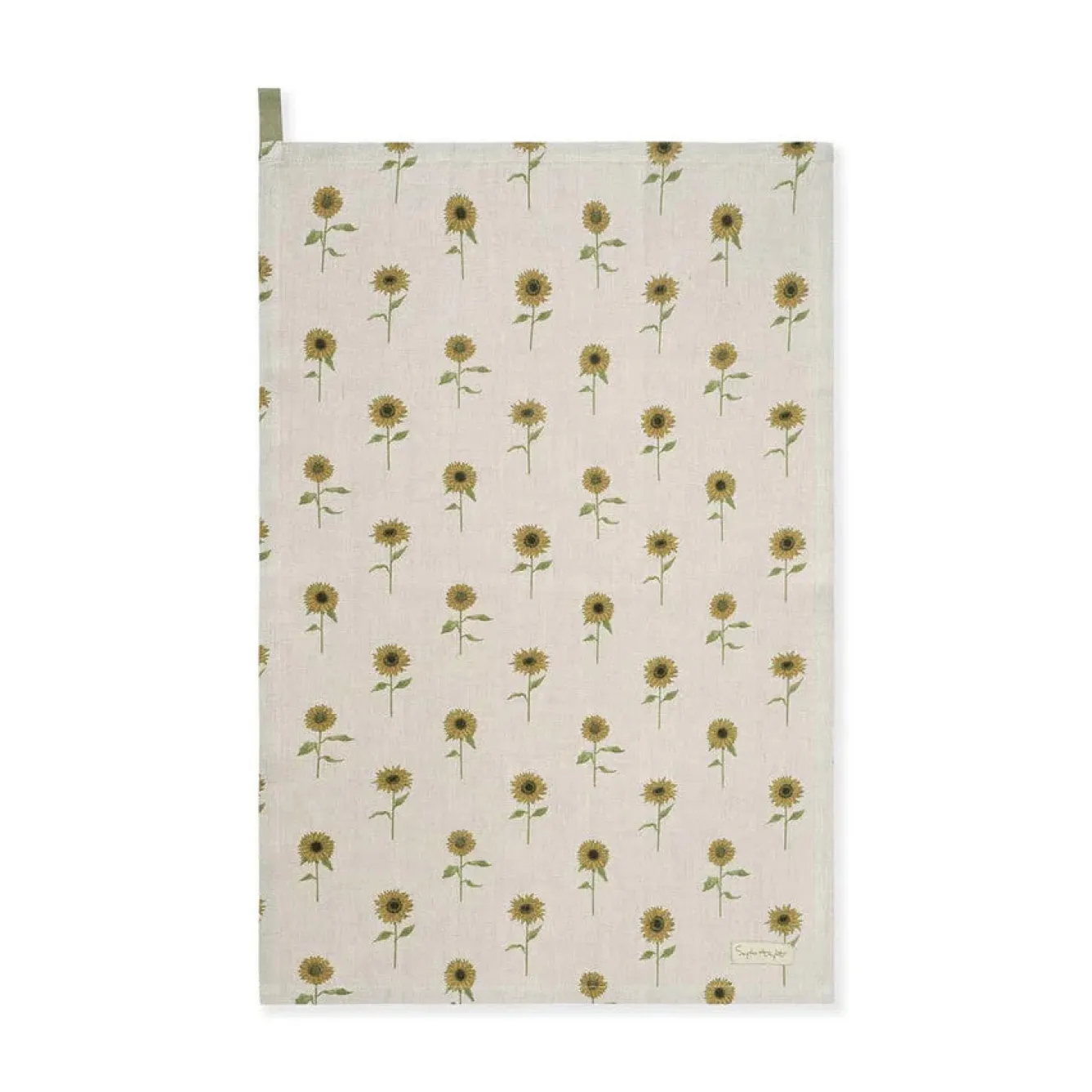Sophie Allport Sunflowers Linen Tea Towel- Tea|Tea Towels