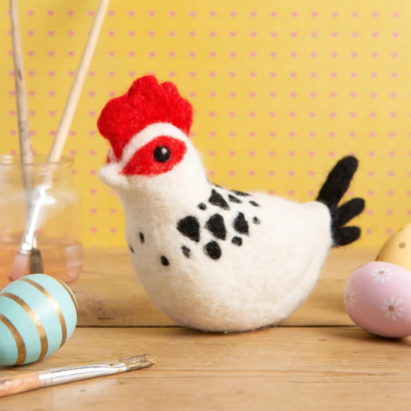 Hawthorn Handmade Sussex Chicken Needle Felting Kit- Crafts
