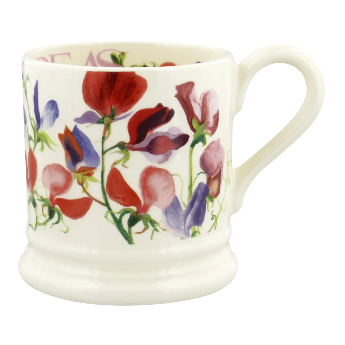 Emma Bridgewater Sweet Pea 1/2 Pint Mug- Flowers & Garden