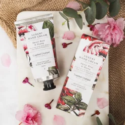 Toasted Crumpet Sweet Rose & Peony Hand Cream 75ml- Soaps & Lotions