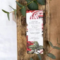 Toasted Crumpet Sweet Rose & Peony Hand Cream 75ml- Soaps & Lotions