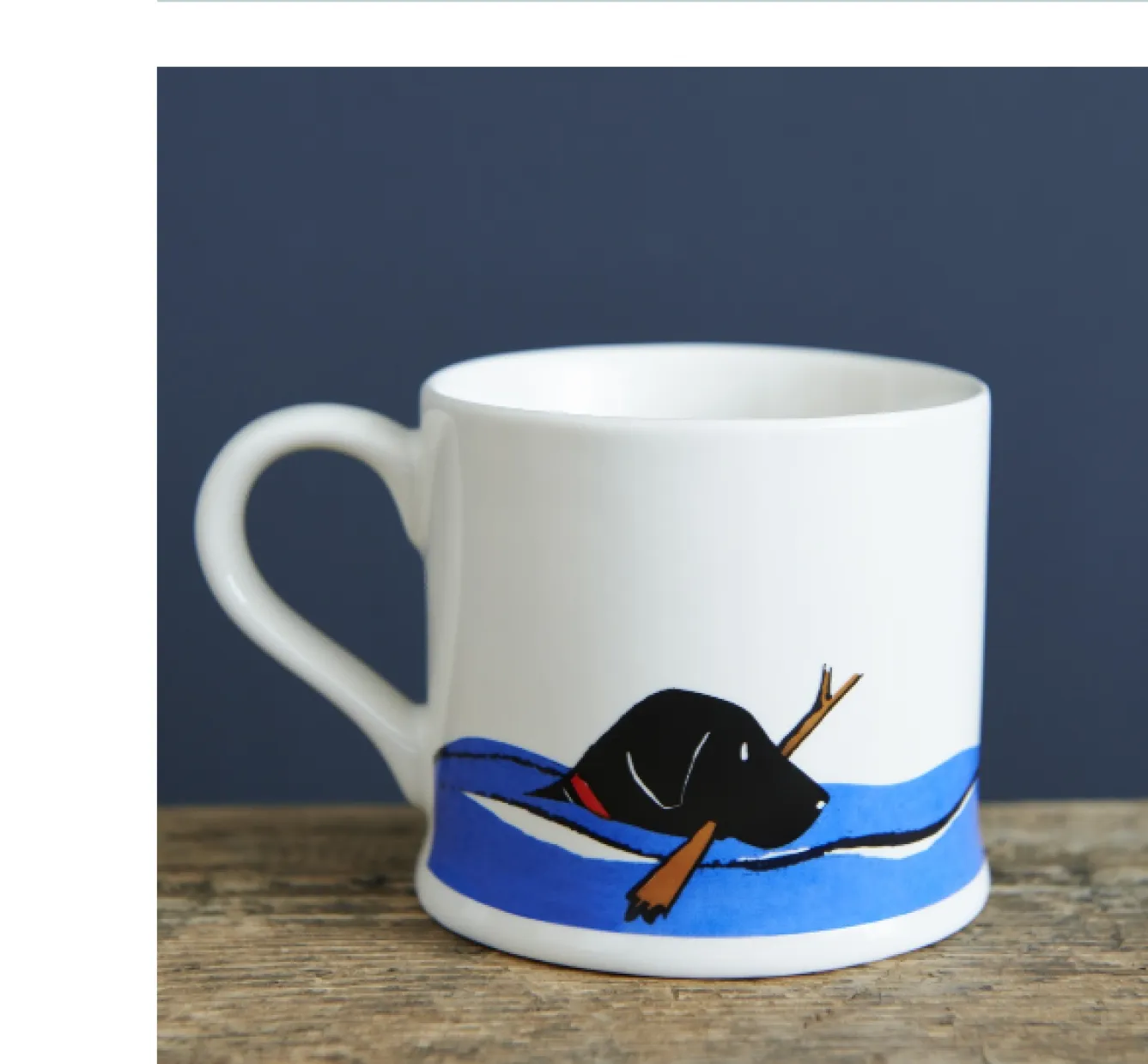 Sweet William Swimming Black Labrador Mug Boxed- Pets|Pets