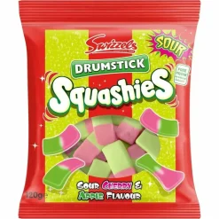 Tea & Biscuits Swizzels Drumstick Sour Cherry and Apple Squashies- Sweets/Candy