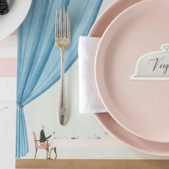 Laura Stoddart Table for Two Pad of 18 Paper Placemats- Placemats