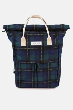Kind Bag London Tartan Hackney Medium Backpack- Bags