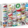Chronicle Books Teacups 1000 Piece Jigsaw Puzzle- Puzzles|Tea