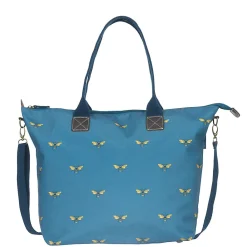 Sophie Allport Teal Bees Standard Oundle Bag- Bags
