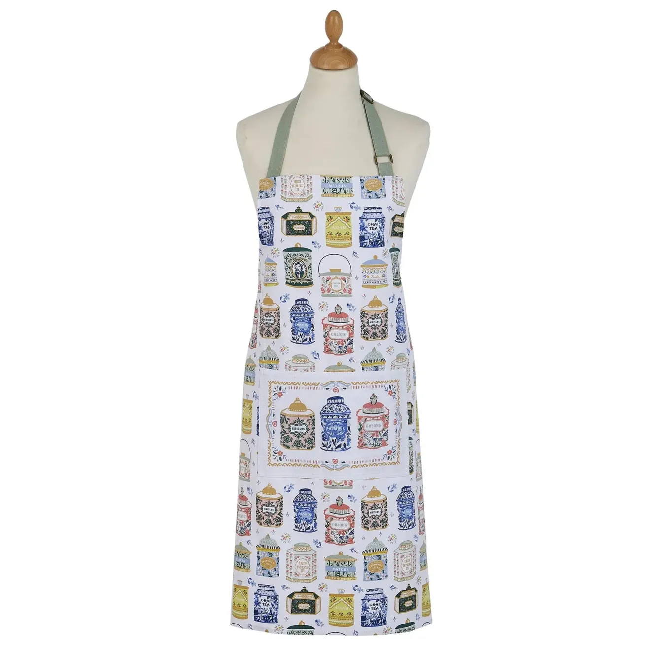 Ulster Weavers Tea Tins Cotton Apron- Aprons