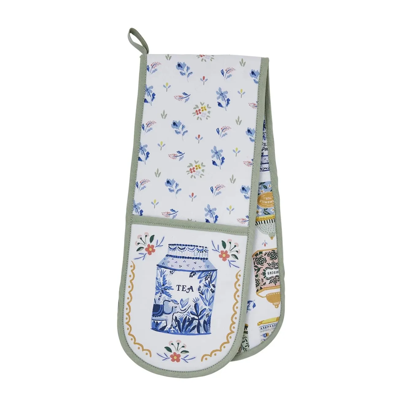 Ulster Weavers Tea Tins Double Oven Glove- Oven Gloves/Mitts