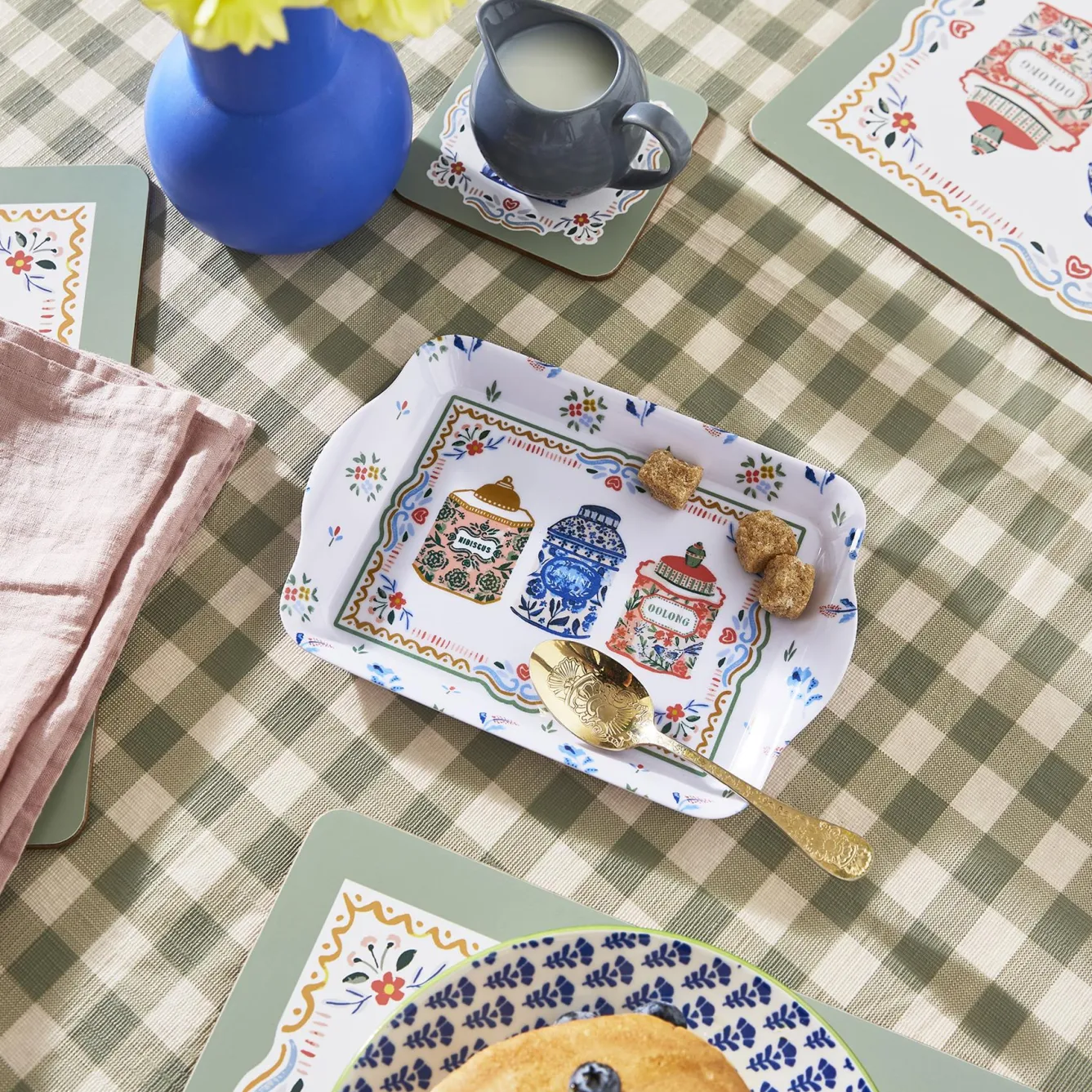 Ulster Weavers Tea Tins Small Scatter Tray- Trays|Melamine