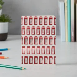 Victoria Eggs Telephone Boxes Greeting Card- Stationery|Greeting Cards