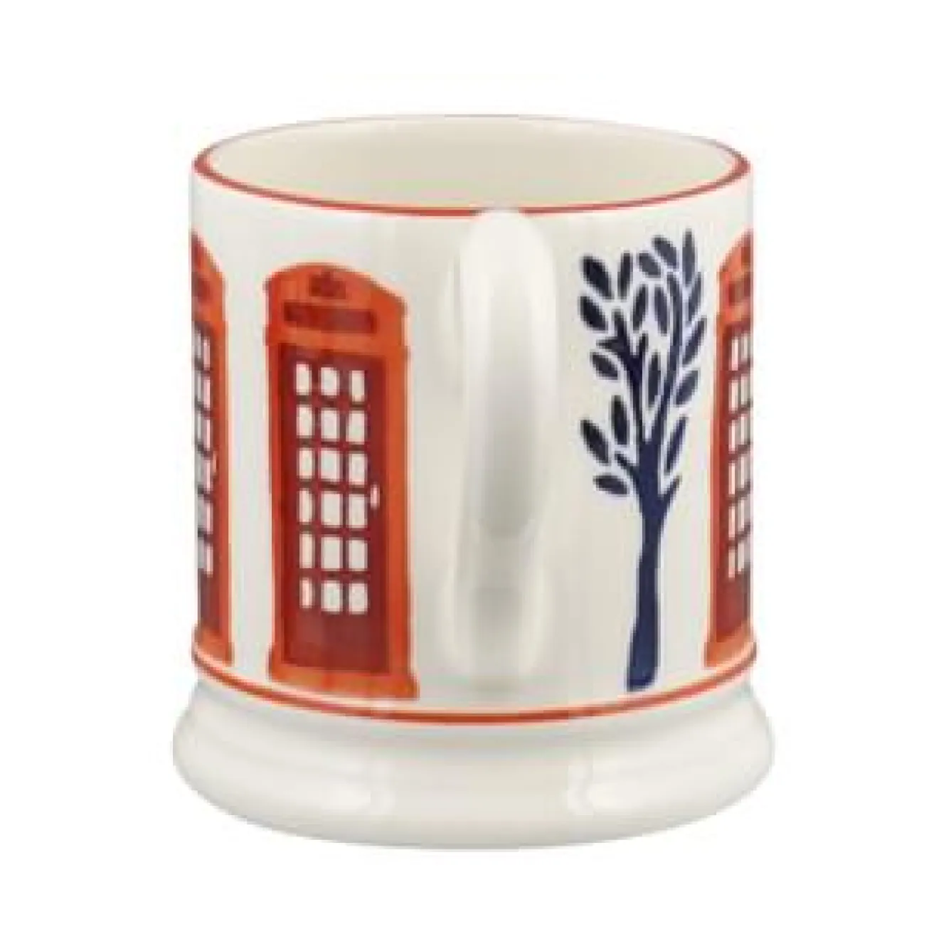 Emma Bridgewater Telephone Box 1/2 Pint Mug- Great Britain
