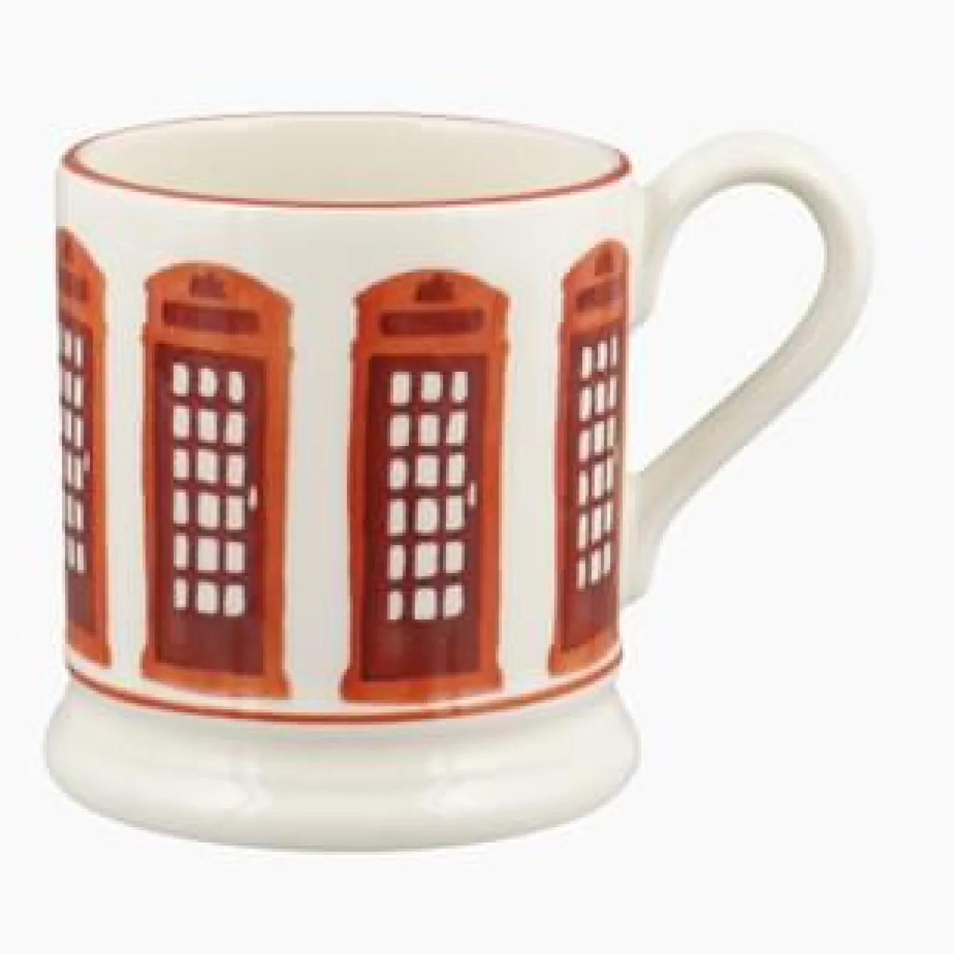 Emma Bridgewater Telephone Box 1/2 Pint Mug- Great Britain