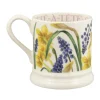 Emma Bridgewater Tete-A-Tete & Grape Hyacinth 1/2 Pint Mug- Flowers & Garden
