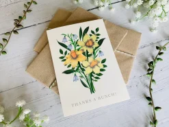 Becky Amelia 'Thanks A Bunch' Greetings Card- Greeting Cards