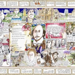 All Jigsaw Puzzles The Bard by Tim Bulmer 1000 piece Jigsaw- Puzzles|Children
