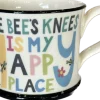 Moorland Pottery The Bee's Knees is my Happy Place Mug by- Tea|Whimsical