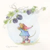 Moongazer Cards The Berry Laden Way Greeting Card- Greeting Cards